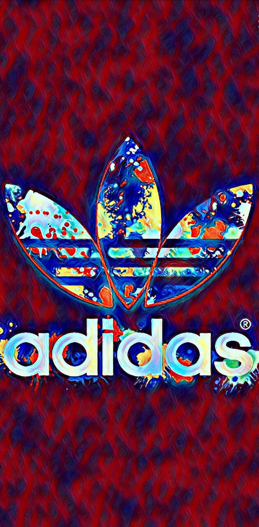 Adidas logo by jones6531061 - on ZEDGEâ, Colorful Adidas Logo HD phone wallpaper
